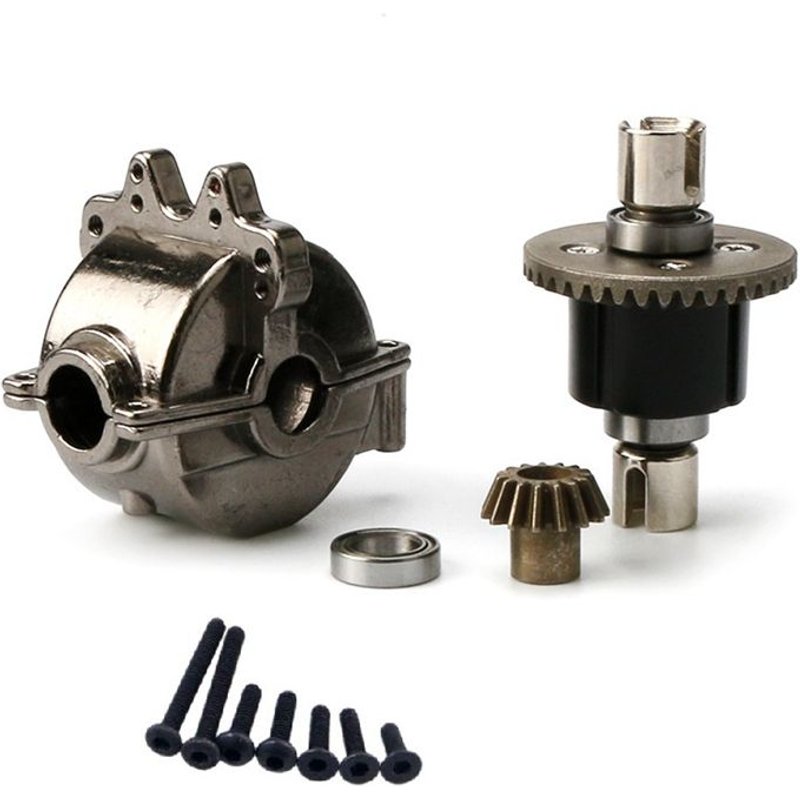 Mvi Coquille De Boîte De Vitesse D'alliage D'aluminium De Piece De Mise À Niveau De Voiture De Rc Avec Le Differentiel De Vitesse E