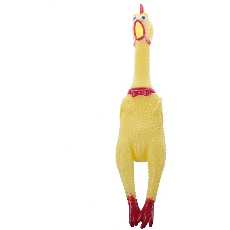 Mvi Jouet De Poulet De Cadeau De Jouet Dr?Le De Poulet Criant De Compression De 17 Pouces