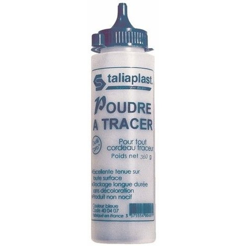 Poudre de traçage bleu - 360 g TALIAPLAST