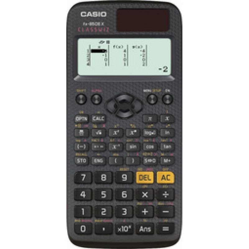 casio casio schulrechner fx-85de x, solar-/ batteriebetrieb