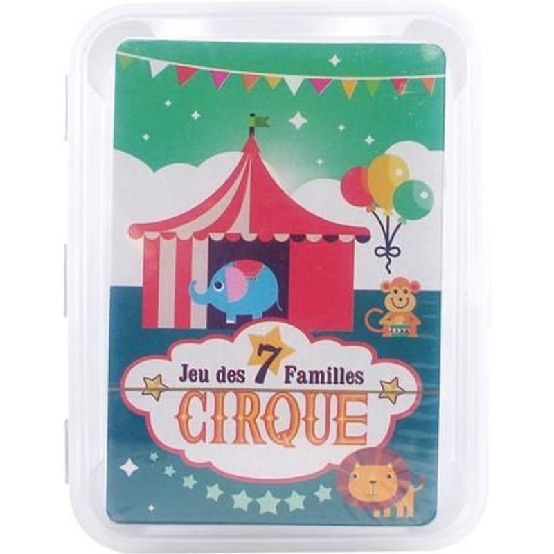 Jeu De 7 Familles Le Cirque Jeu Societe