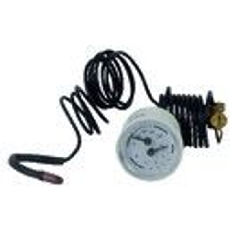 Thermomanomètre noir capillaire - DIFF pour Bosch : 87168249050