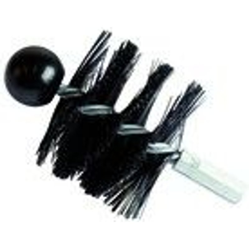 Écouvillon Nylon Haute Température Poêle À Pellets Ø200mm