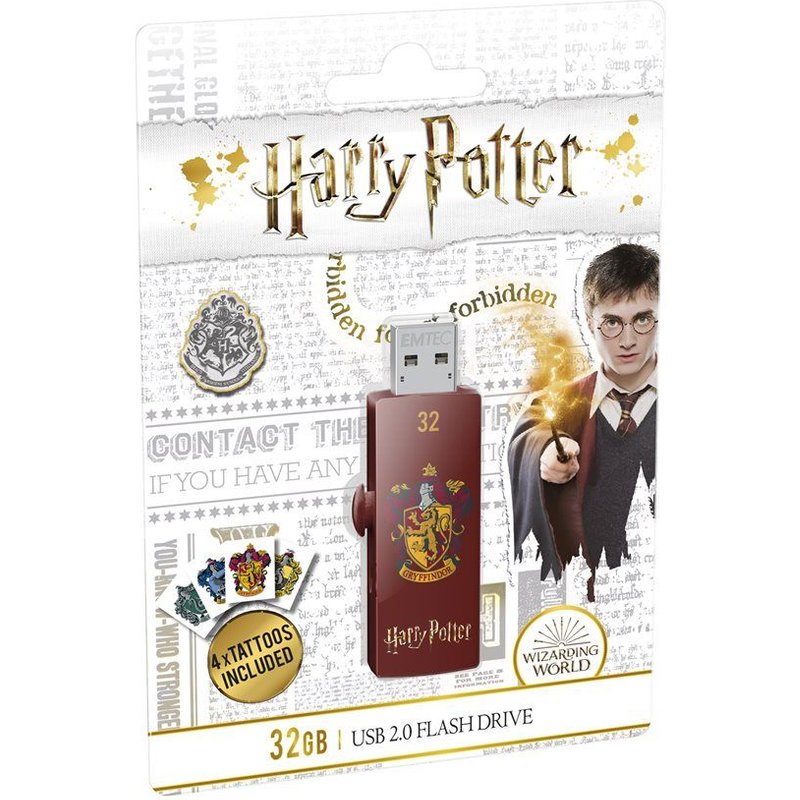 Clé USB EMTEC 32 Go Harry Potter M730 Gryffindor USB 2.0