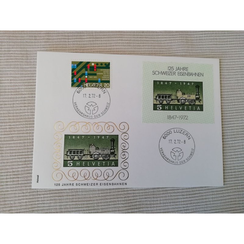 Enveloppe 1er Jour Suisse N° 47