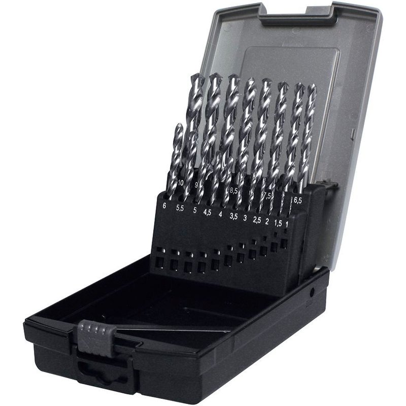 Jeu de mèches rectifiées DIN338-G, type N MW-Tech DRGS25