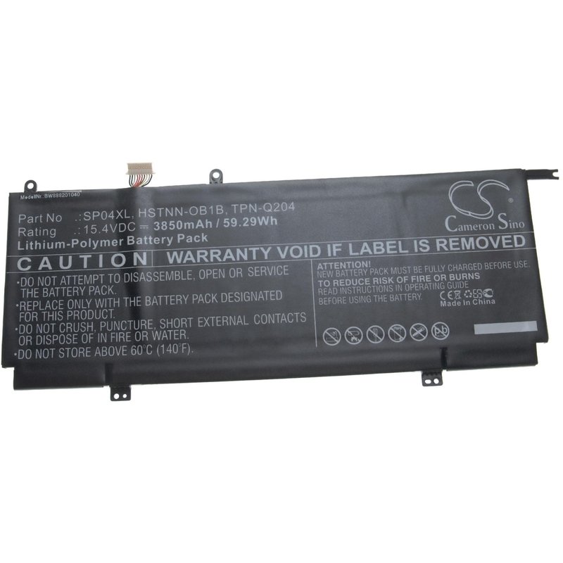 vhbw Batterie compatible avec HP Spectre x360 13-AP0085TU, 13-AP0086TU, 13-AP0088TU ordinateur portable Notebook (3850mAh, 15,4V, Li-polymère)