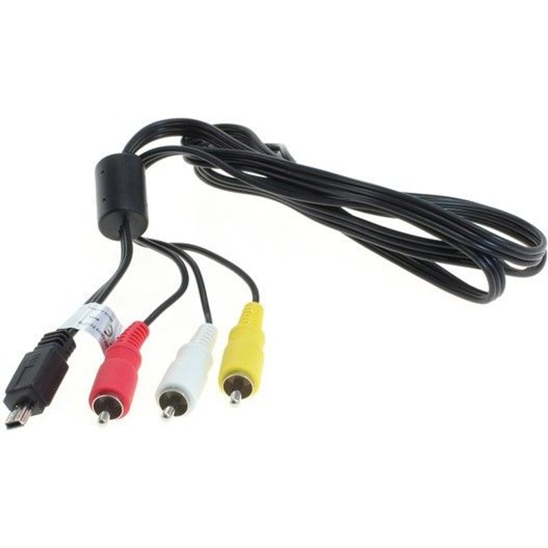 Câble AV Audio-Video haut de gamme pour Canon Digital IXUS 85 IS