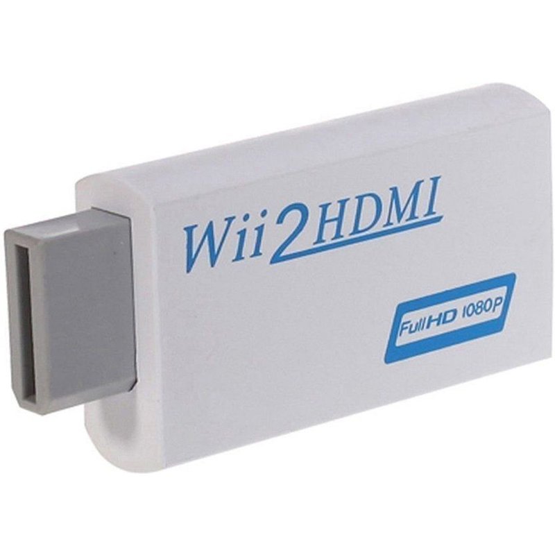 Pour Wii vers HDMI 2 HDMI Full HD FHD 1080P convertisseur adaptateur 3.5mm sortie Audio TV