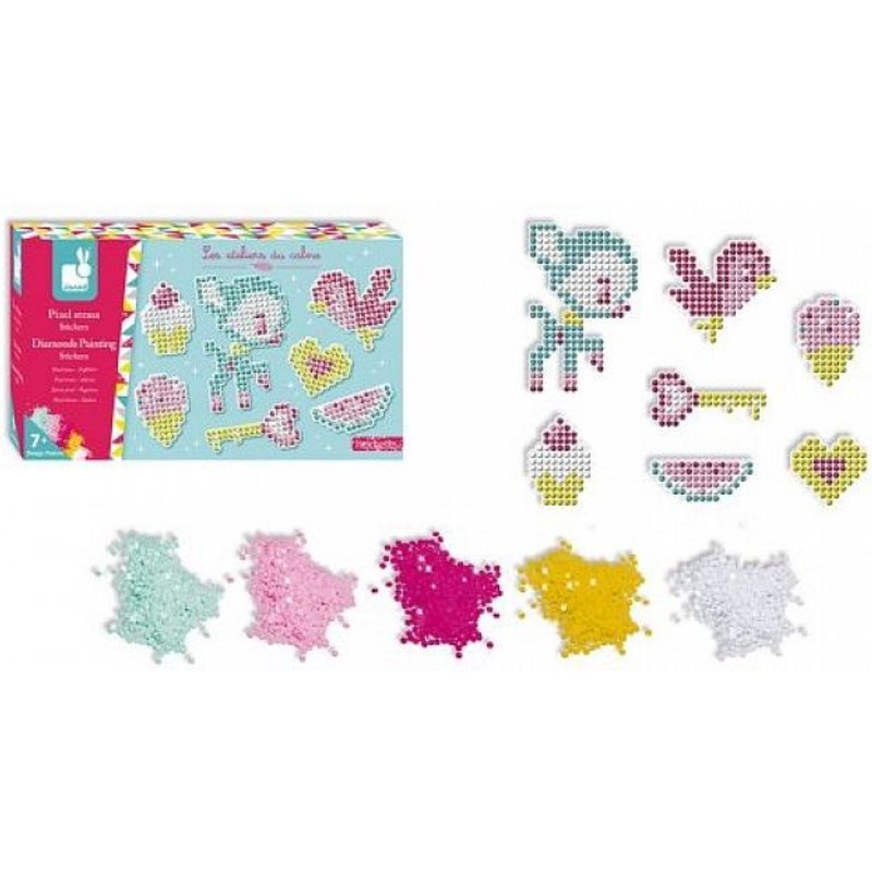 Pixel Strass Stickers