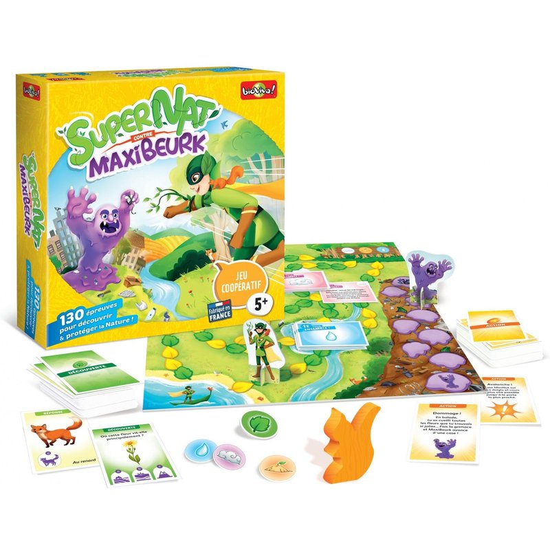 Collection "Jeux Coopératifs" Supernat' Contre Maxibeurk