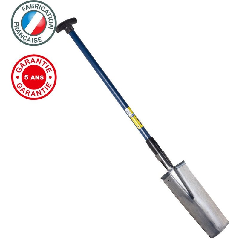 Louchet pépiniériste 36 cm manche composite incassable pour professionnel