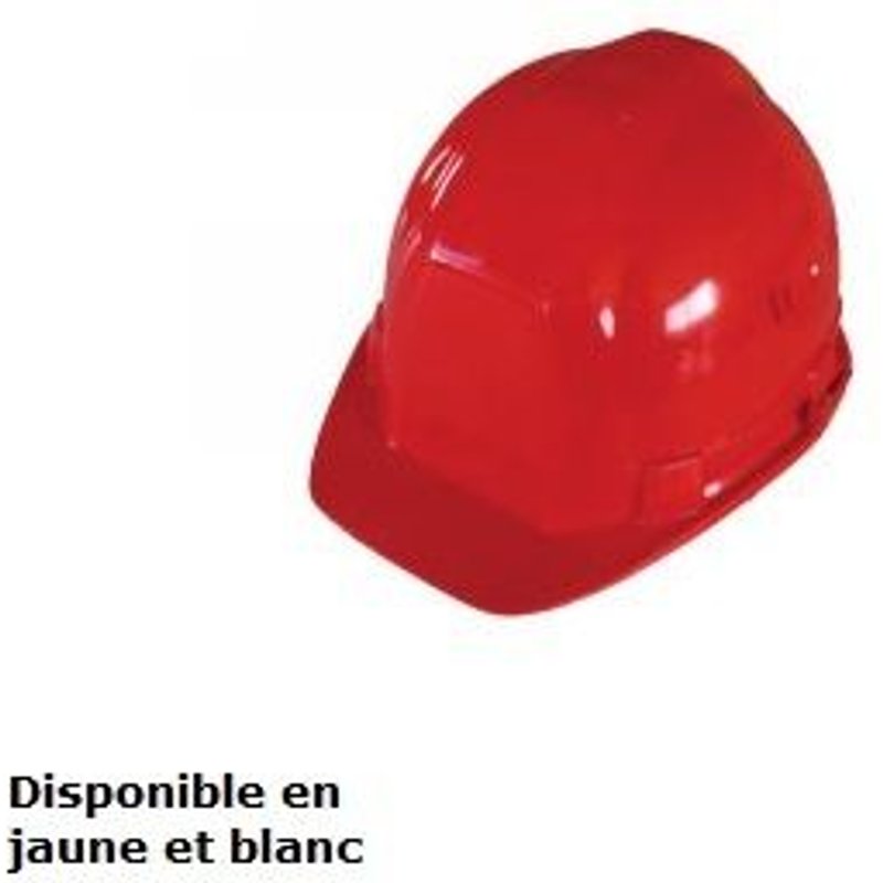 Casque chantier jaune