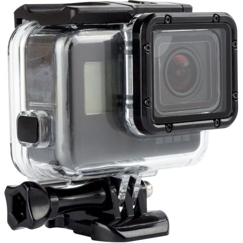 Boîtier étanche 60M + porte arrière d'écran pour GoPro 5camera