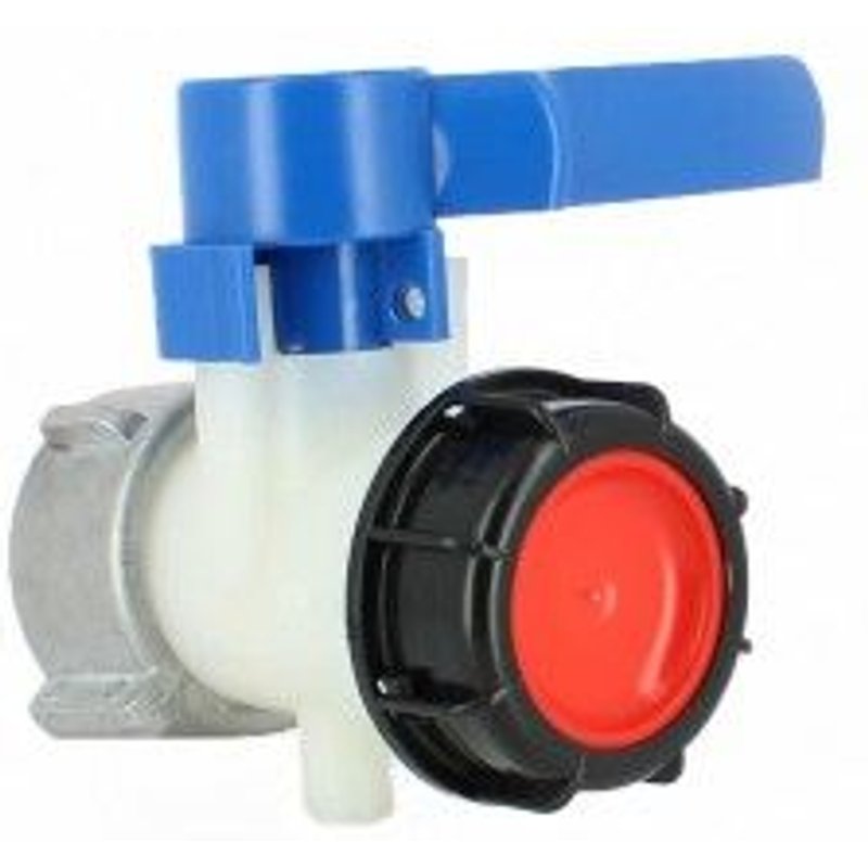 Vanne cuve - écrou S60X6 et sortie S60X6 - compatible Sotralentz