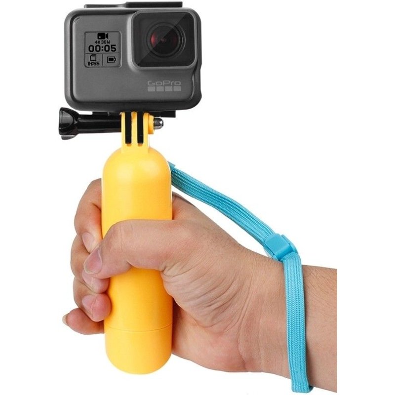 Poignée flottante pour GoPro HERO5 Session / 5/4 / 4/3 + / 3/2/1 Bobber Hand Grip avec sangle
