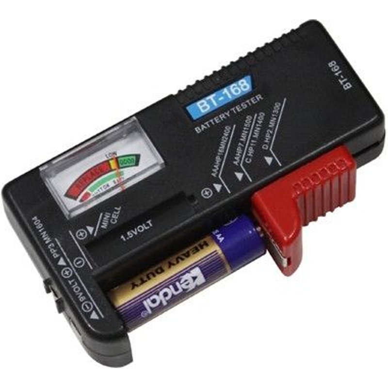 Pour piles AAA, AA et 9V 6F22 de 1.5V Testeur de batterie universel