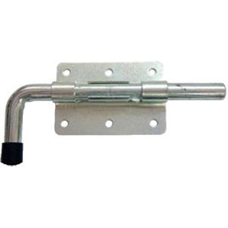 Verrou pistolet standard MERMIER Zingué blanc - Ø 10 mm - M-503103