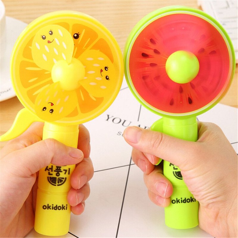 Ventilateur de brouillard d'eau à main Mini ventilateur Portable de 18x8.5cm pour Humidification de bureau dessin animé Mini ventilateur Portable