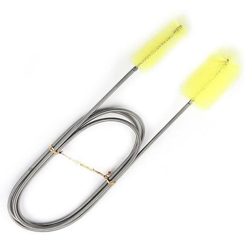 Filtre À Eau D'aquarium Tuyau De Pompe Tube D'air Brosse De Nettoyage De Printemps Outil De Lavage Flexible À Double Extrémité