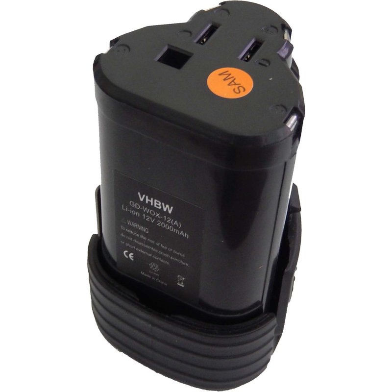 vhbw batterie compatible avec Rockwell RK2512K, RK2512K2, RK2513, RK2513K2, RK2515K2, RK2516, RK2516K outil électrique (2000mAh Li-Ion 12V)