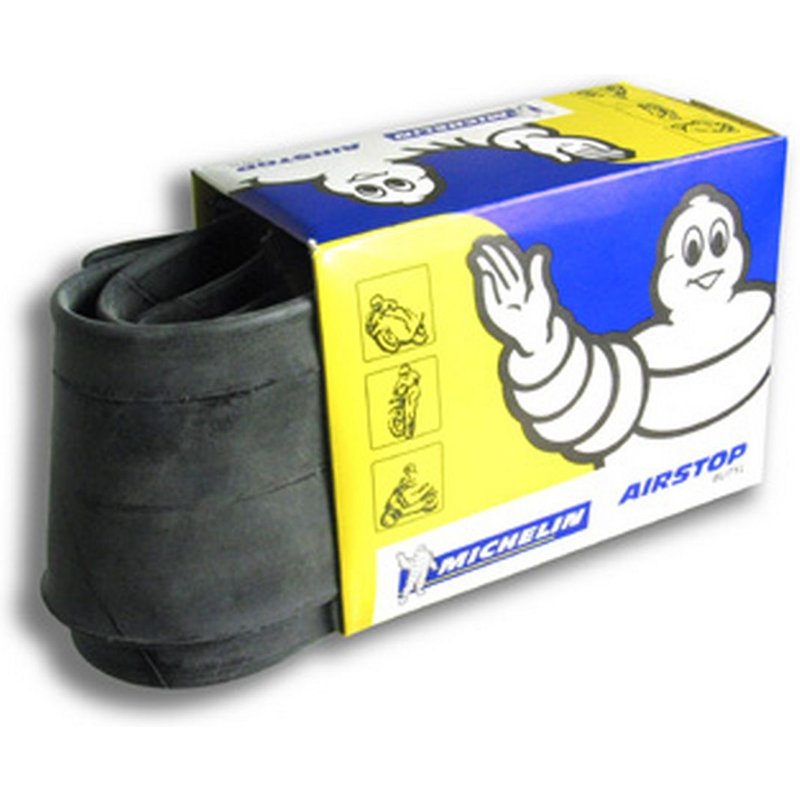 Chambre à air Michelin trial 2,75-21 valve droite