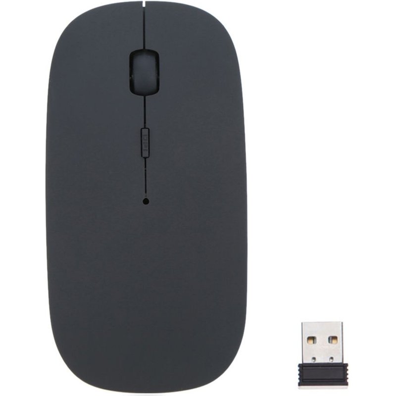AGES 1600 DPI 2.4G USB optique sans fil souris d'ordinateur Ultra mince souris pour ordinateur portable ordinateur de bureau sous vente