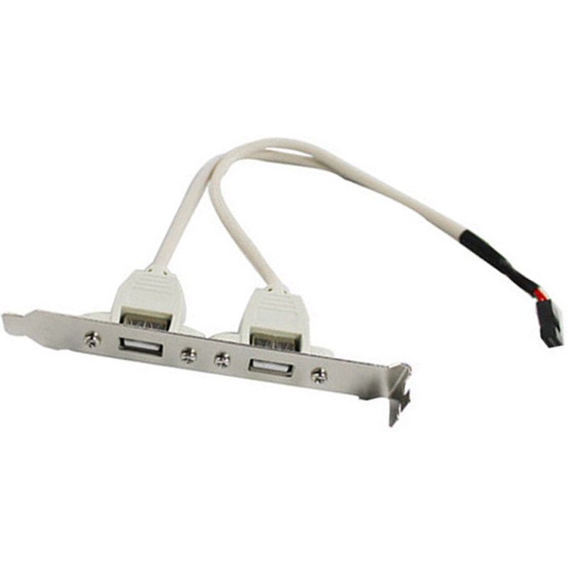 AGES Carte mère USB 2.0 câble adaptateur panneau arrière support sous vente