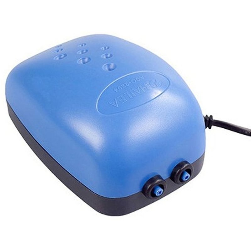 Pompe Ă air 4W ACO-2204 - 2 sorties 4 litres/minute - HAILEA