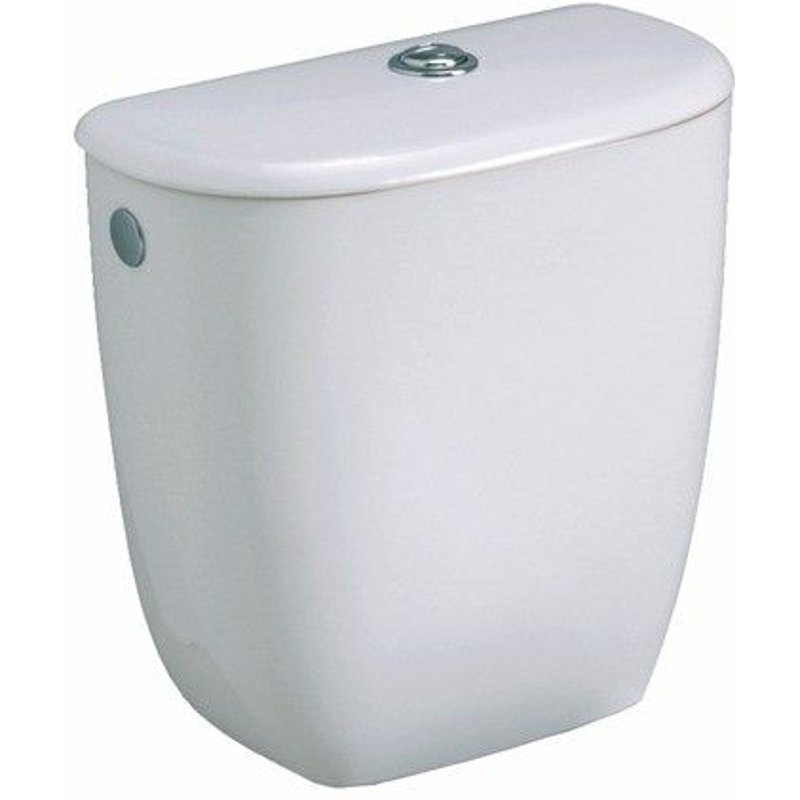 Réservoir attenant en céramique NF - double touche - Bastia GEBERIT