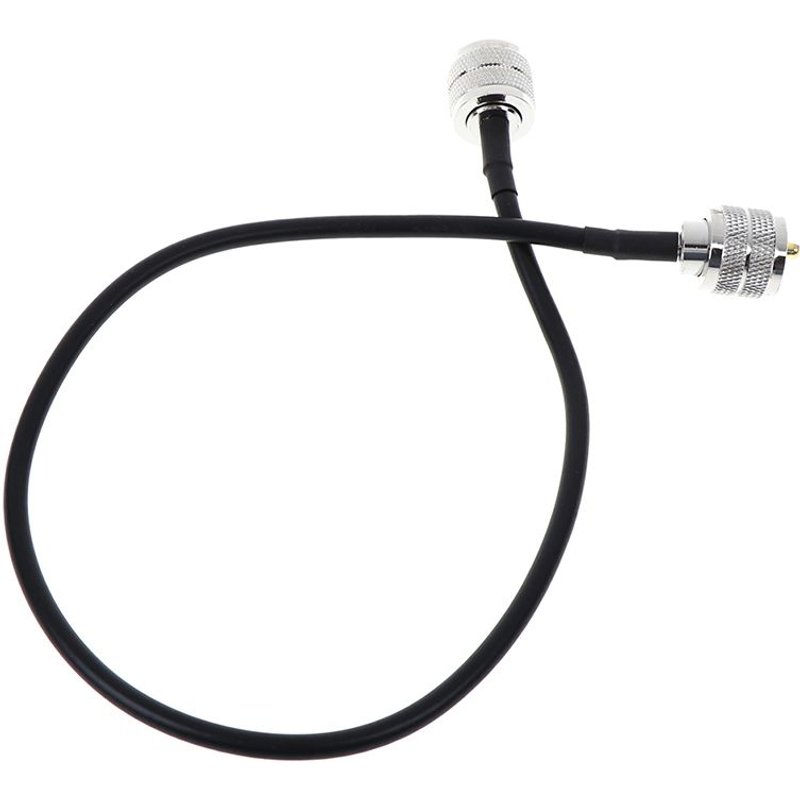 1 pièces UHF PL259 connecteurs mâle à mâle prise Coax queue de cochon cavalier câble cordon RG58 Coaxial câble connecteur 50cm