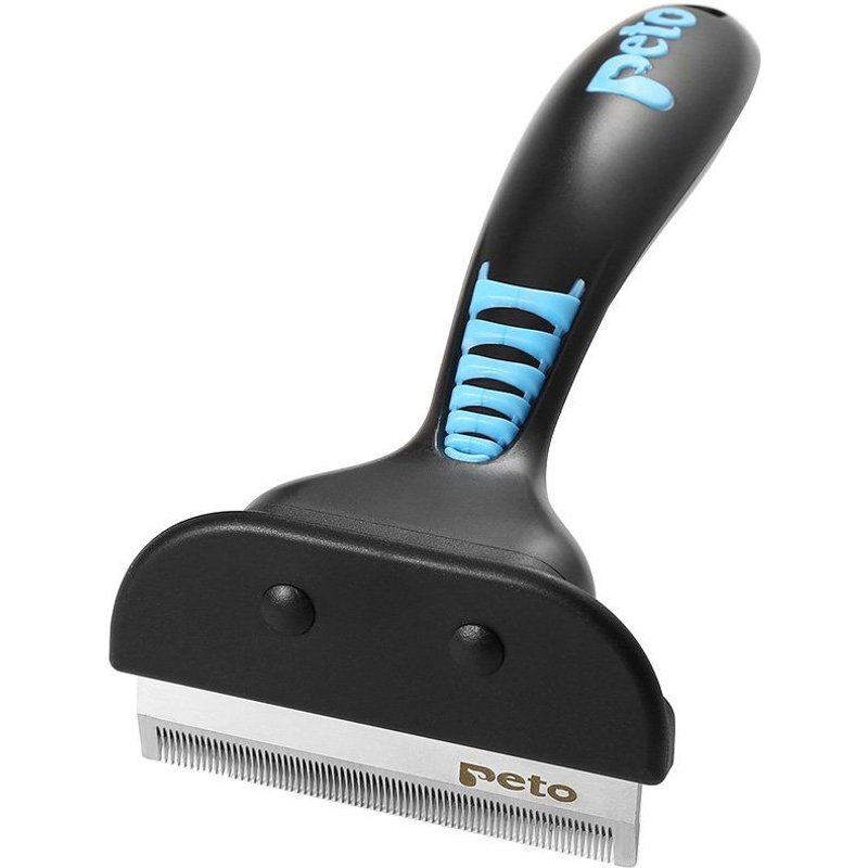 Xm Professionnel Pour Animaux De Compagnie Fané Peigne À Cheveux Chiens Chats Épilation Peigne Brosses Outils De Toilettage Pour Animaux De Compagnie Avec Poignée Antidérapante Fournitures Pour Animaux De Compagnie Taille M