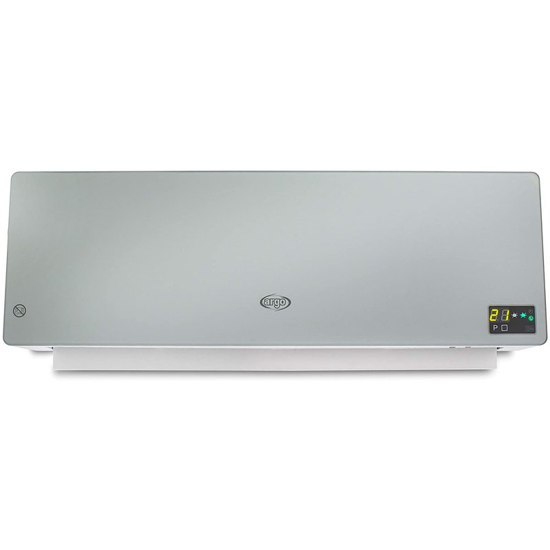 Argo Chic silver radiateur mural avec Minuterie