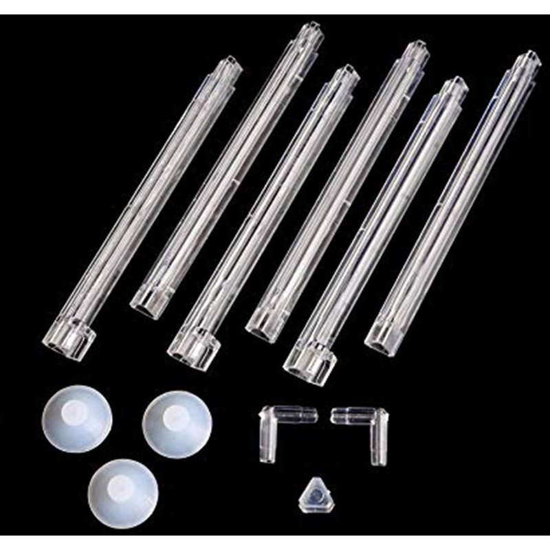 Xm Rideau D'air En Plastique Ensemble Aquarium Bulle Bandes Poisson Réservoir D'aération Bulle Dégagement De Barre Kit Diffuseur