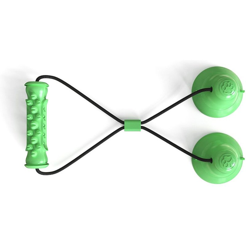 Bon66 Dents De Nettoyage Pratique Avec Pince Anti-Morsures Universelles Avec Ventouse Exercice De Chambre À Coucher Meulage De Chiens À Domicile Jouets À Mâcher