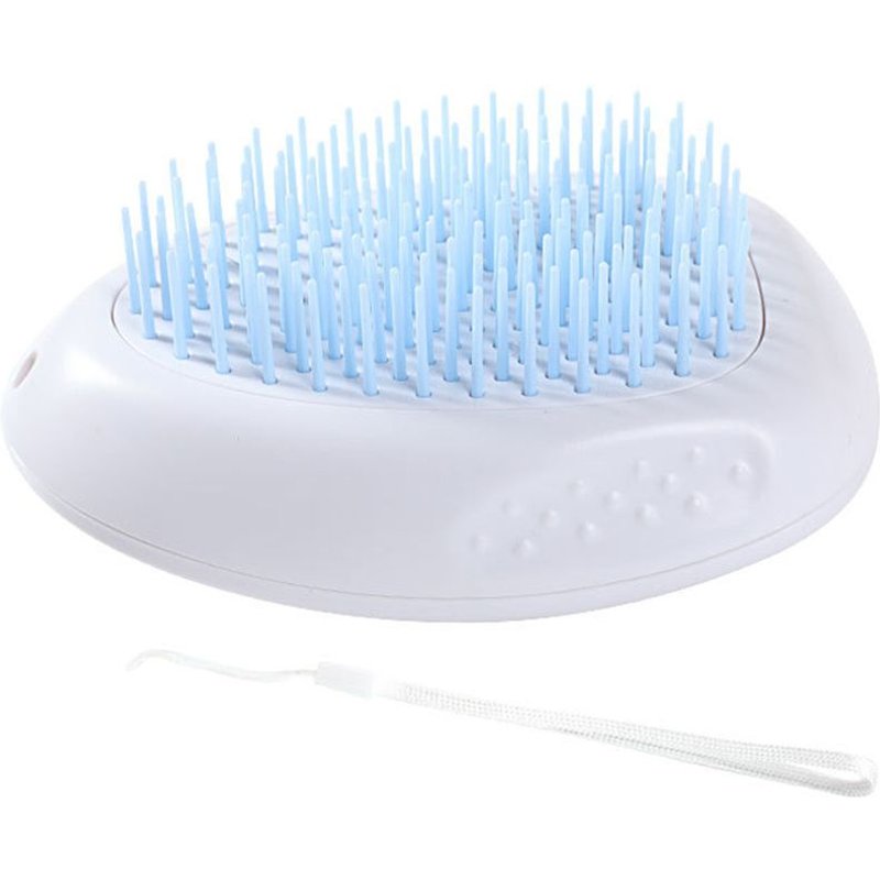 Bon66 Brosse De Massage Ovale Peigne De Toilettage Peigne De Nettoyage D'animaux Nettoyage De Chien Chat Accessoires De Bain Portables Ingénierie Domestique Plastique Épilation Des Cheveux