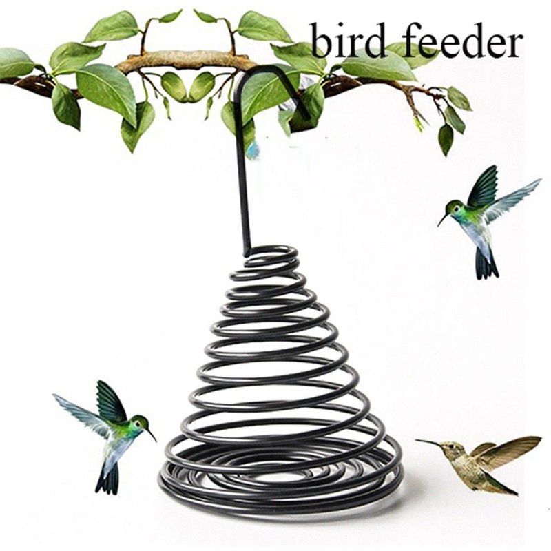 Xm Résine Extérieure Mangeoire Pour Oiseaux Suspendus Oiseau Nourriture Conteneur Pour Balcon Jardin Parc Oiseau Maison Type Mangeoire Jardin