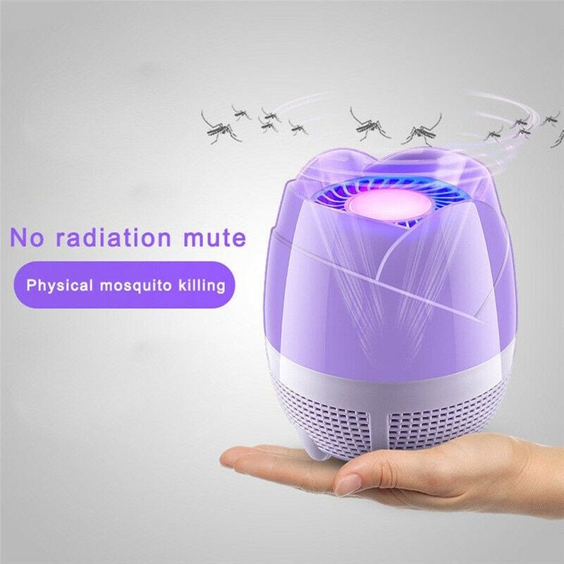 XM Lampe anti-moustiques électronique USB Répulsif anti-insectes Anti moustiques lumière la destruction de moustiques 9M26