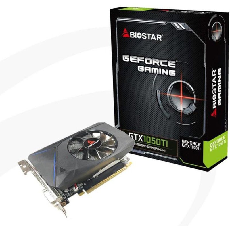Carte graphique Biostar GTX1050TI-4GB - 1050Ti/4Go/DVI/HDMI/DP