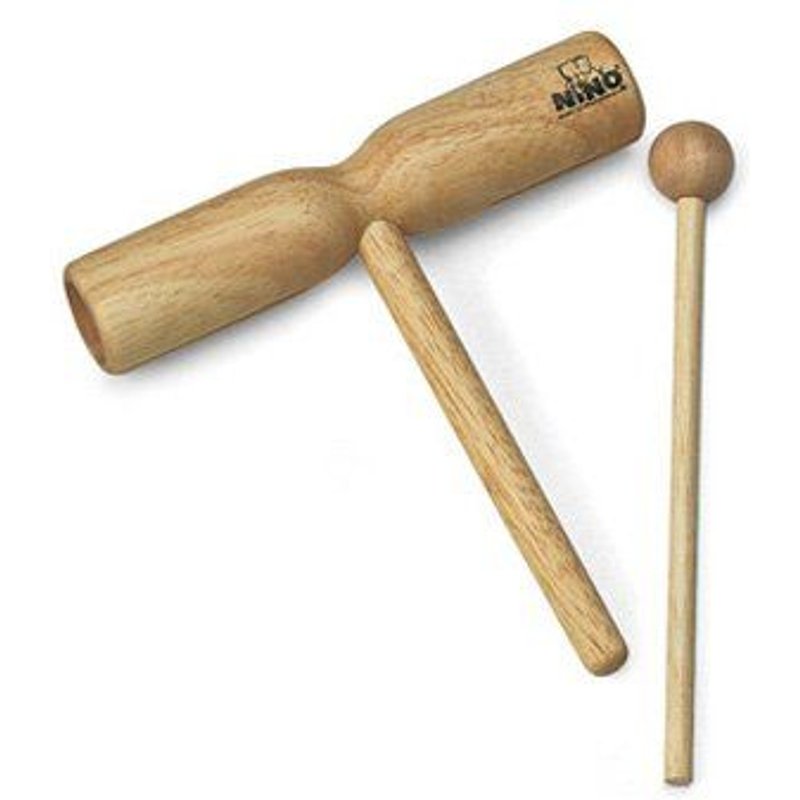 Nino Percussion Nino571 Large Wood Tone Block Natural Finish