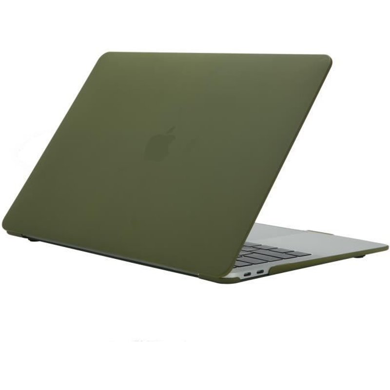 XM Pour Coque MacBook Air 13 Pouces Models A1466 & A1369 Anti Choc Rigide Étui de Protection Haute Qualité Housse -Vert