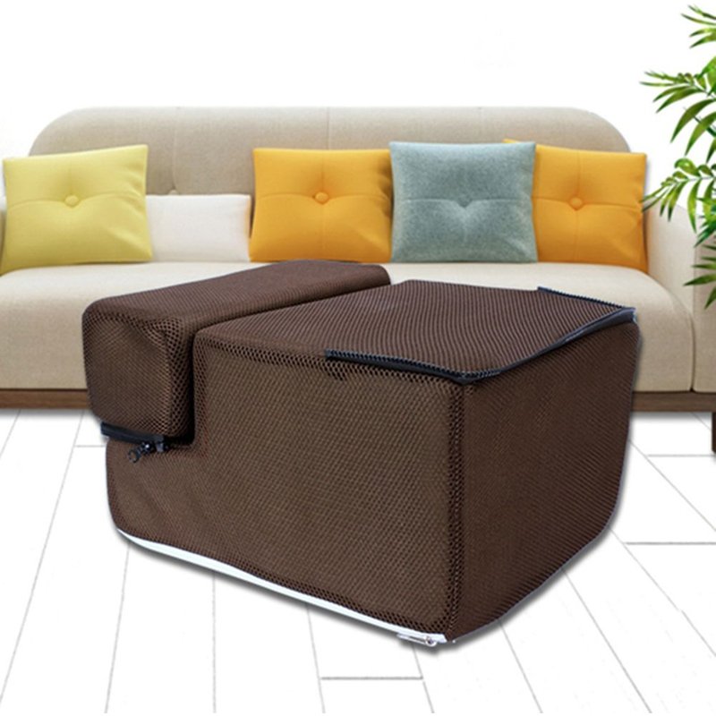 Xm Échelle De Lit Détachable Pour Petits Chiens Chats Animaux Domestiques 3 Étapes Rampe Antidérapante Amovible Escalade Échelle De Lit Détachable