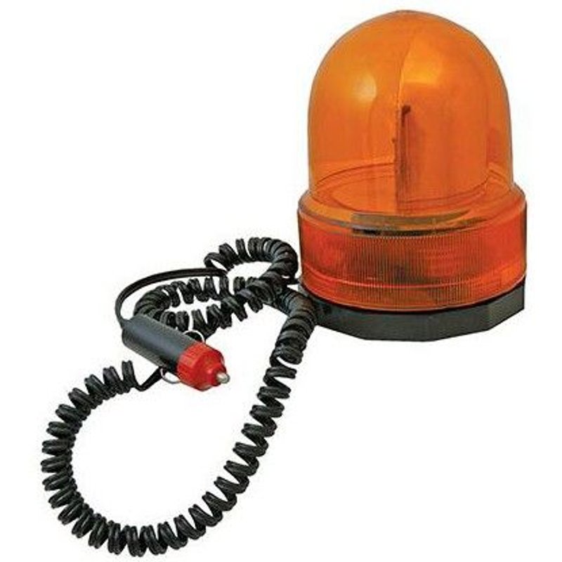 Gyrophare orange 12 V - 633728 - Silverline