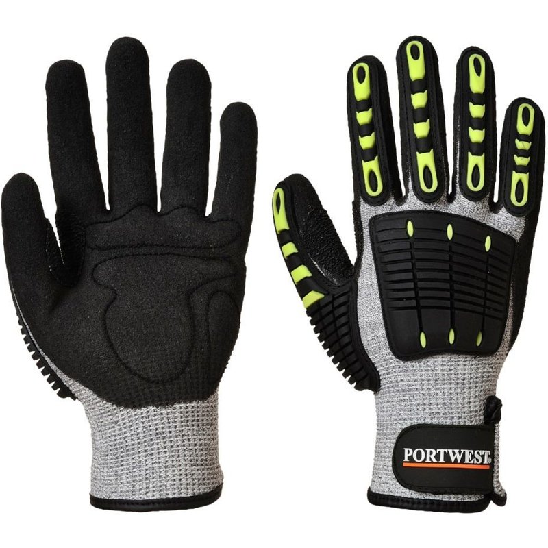 Gants anti-froid Portwest IMPACT THERM EN 388-GRISNOIR-9