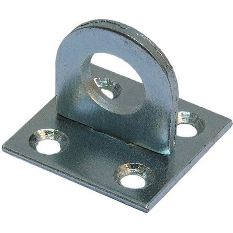 Piton sur platine TORBEL 30 x 30 Zingué trou 12,5 mm 526548