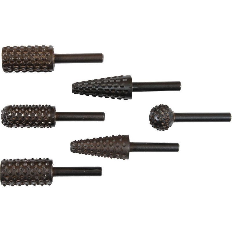 KWB Jeu de râpes à profiler, 6 pièces - 495500