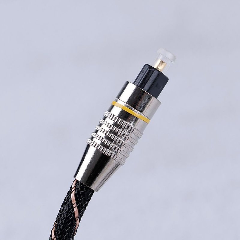 XEjU Toslink to mini plug 3.5mm digital optical audio cable spdif fiber round square