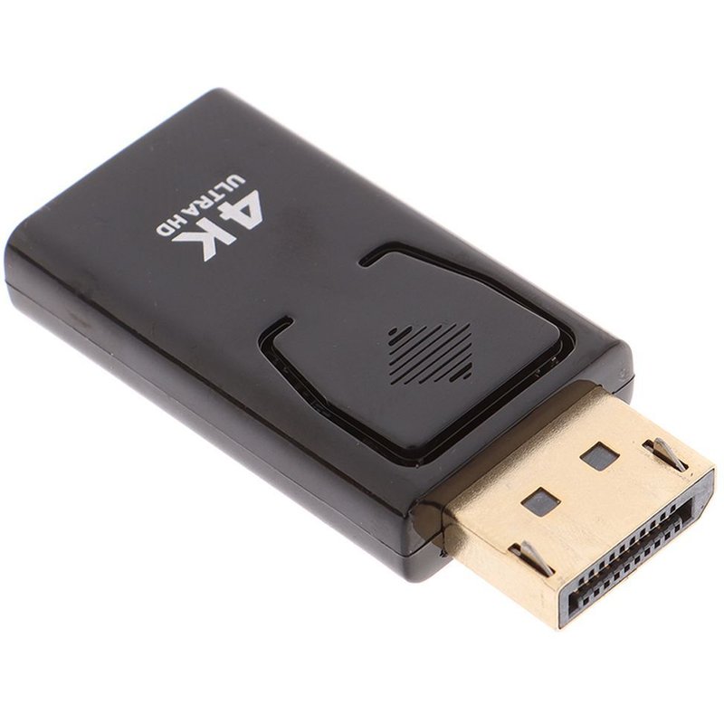 XEjU DP To HDMI Max 4K 60Hz Displayport Adapter Female To Male Cable For TV Projector