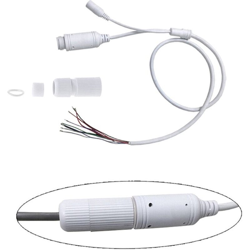 XEjU RJ45 Waterproof connector cap cover for outdoor network camera pigtail cable