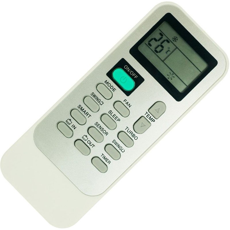 Bureau ABS Version anglaise pratique accueil universel accessoires de remplacement numérique climatisation télécommande pour Hisense